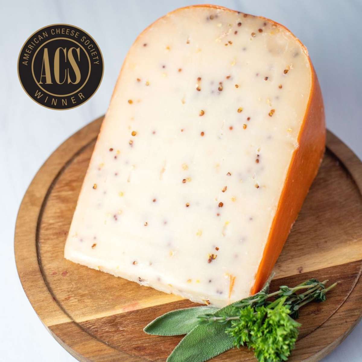 MUSTARD MELANGE GOUDA