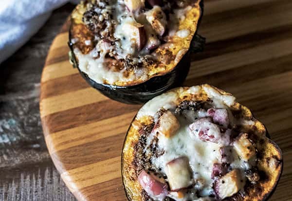 stuffed acorn squash