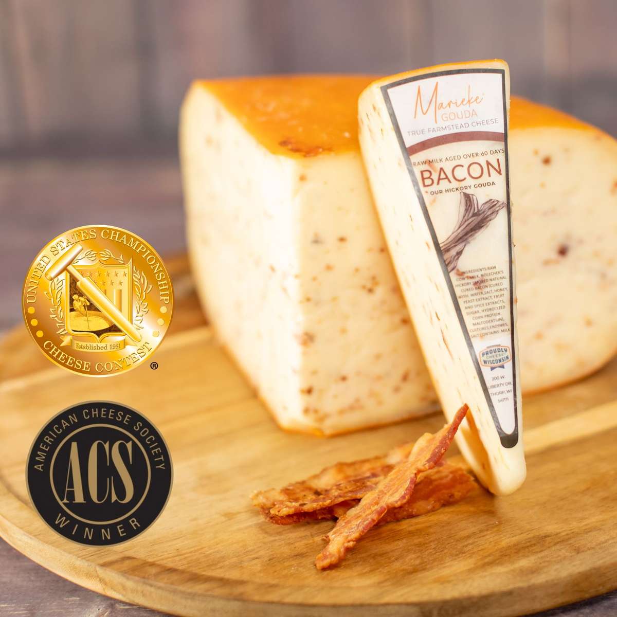 BACON GOUDA