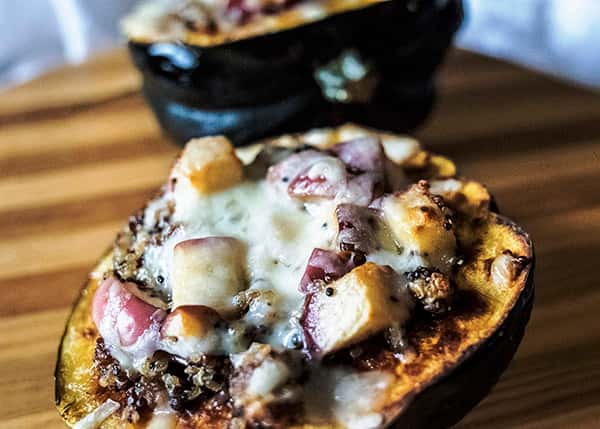 stuffed acorn squash