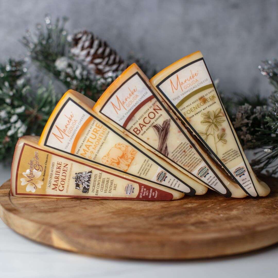 wrapped cheeses