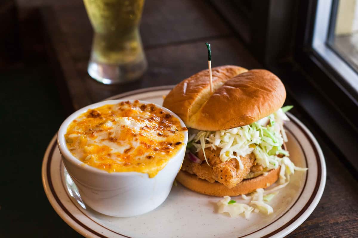 crispy fish sandwich