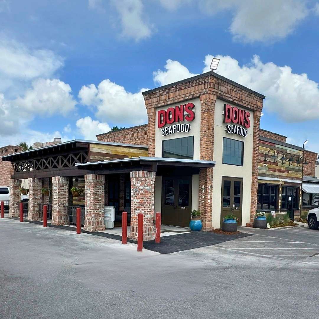Don's Seafood in Lafayette building exterior