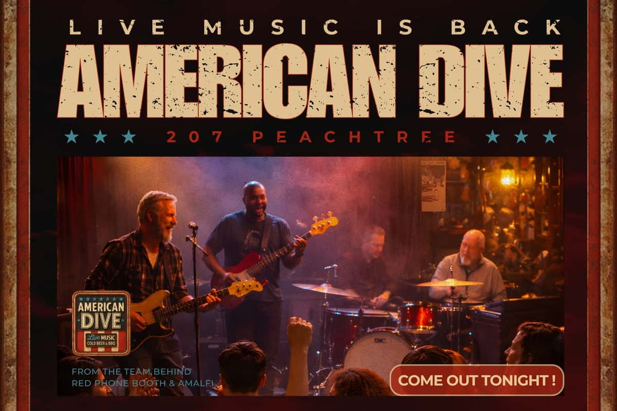 Live Music, Cold Beer, and Late Nights: Why American Dive Is Powering Downtown Atlanta’s Comeback