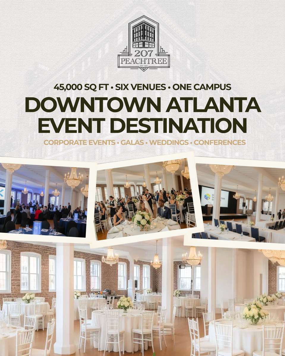 Why Downtown Atlanta Planners Are Choosing 207 Peachtree for Their Next Event