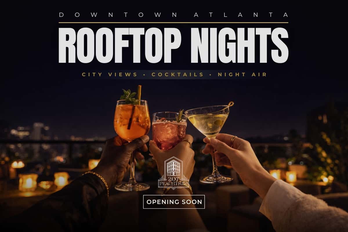 When the Weather’s Right, Downtown Atlanta Ends Up on the Rooftop