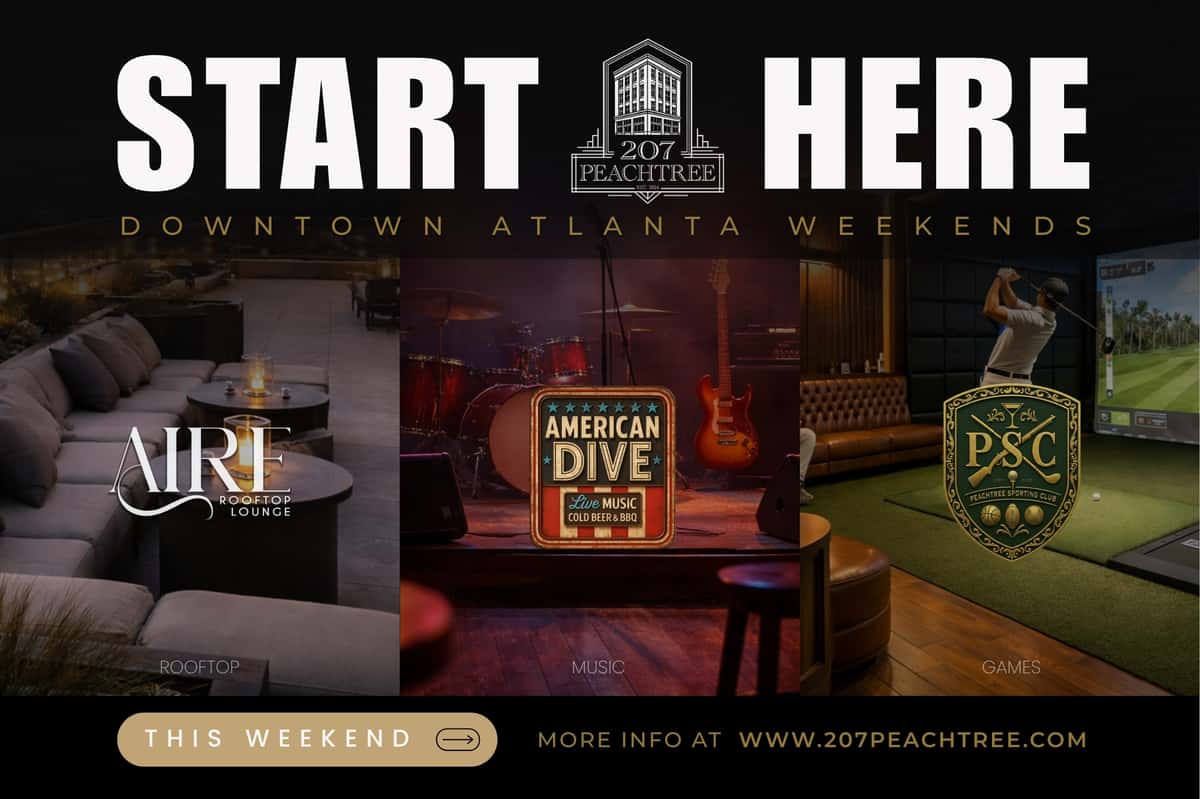 How Downtown Atlanta Weekends Start When You Don’t Overthink It