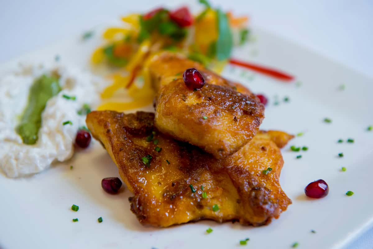 A vibrant collage featuring St Albans Cathedral, a busy market scene, and a beautifully presented dish from Infuse Restaurant, symbolising a diverse weekend experience.