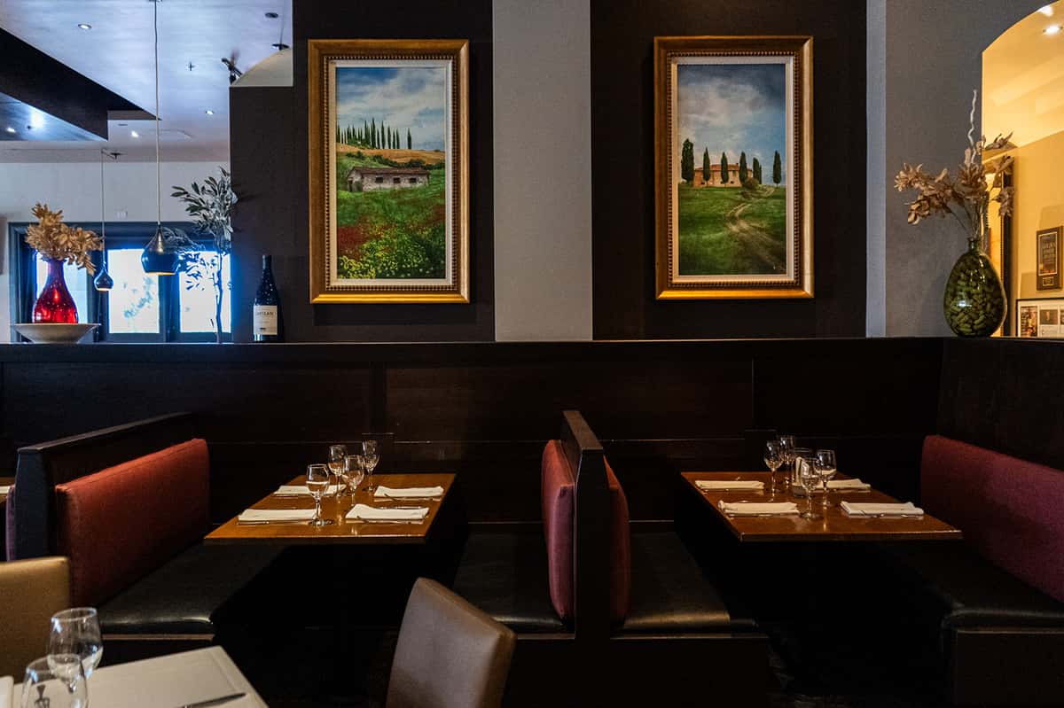 main dining room with tables and chairs