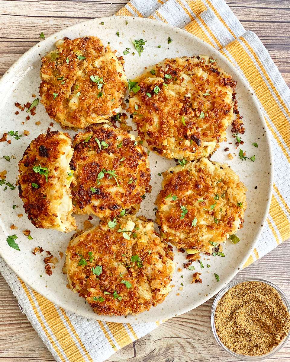 crab-cakes-succotash
