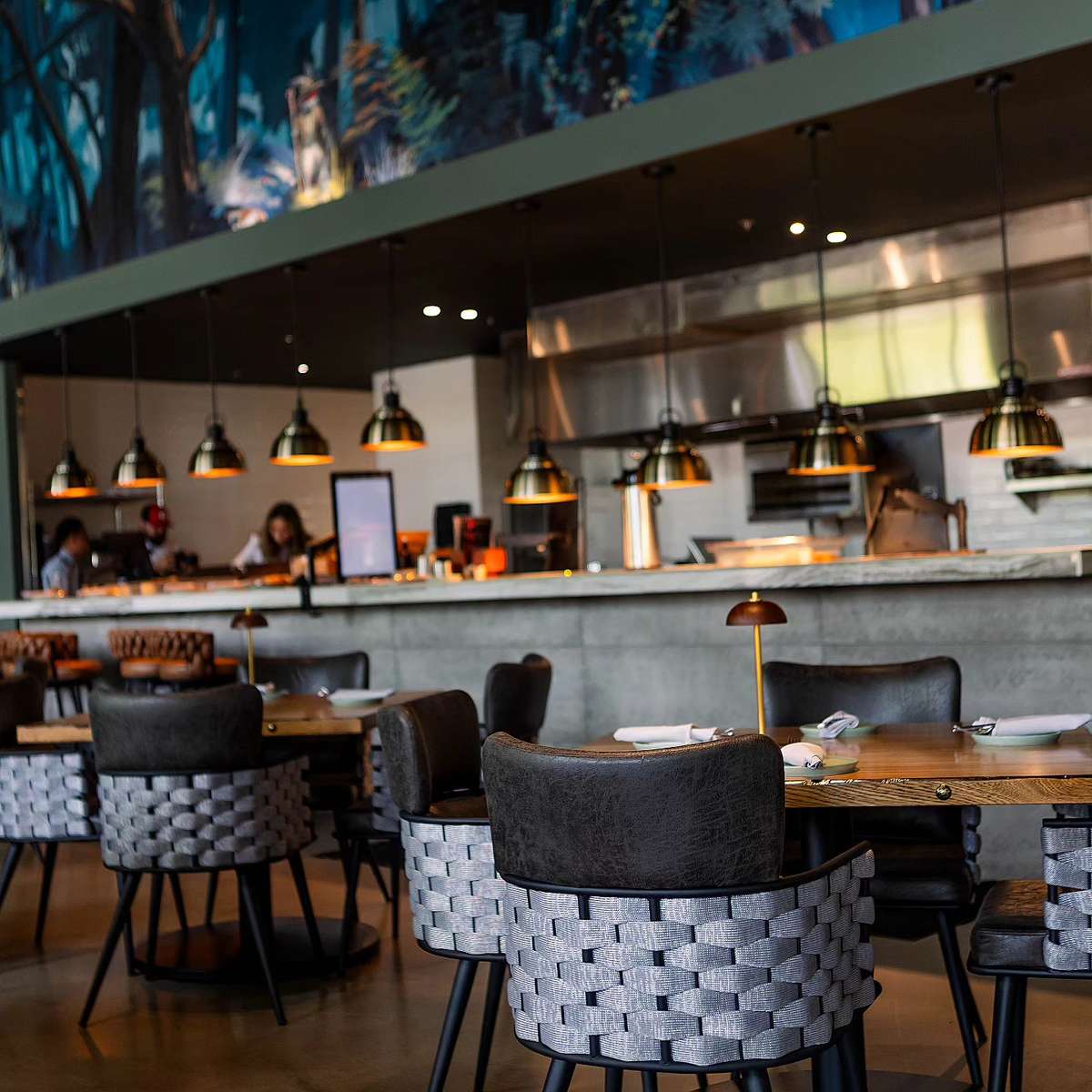 Interior dining room