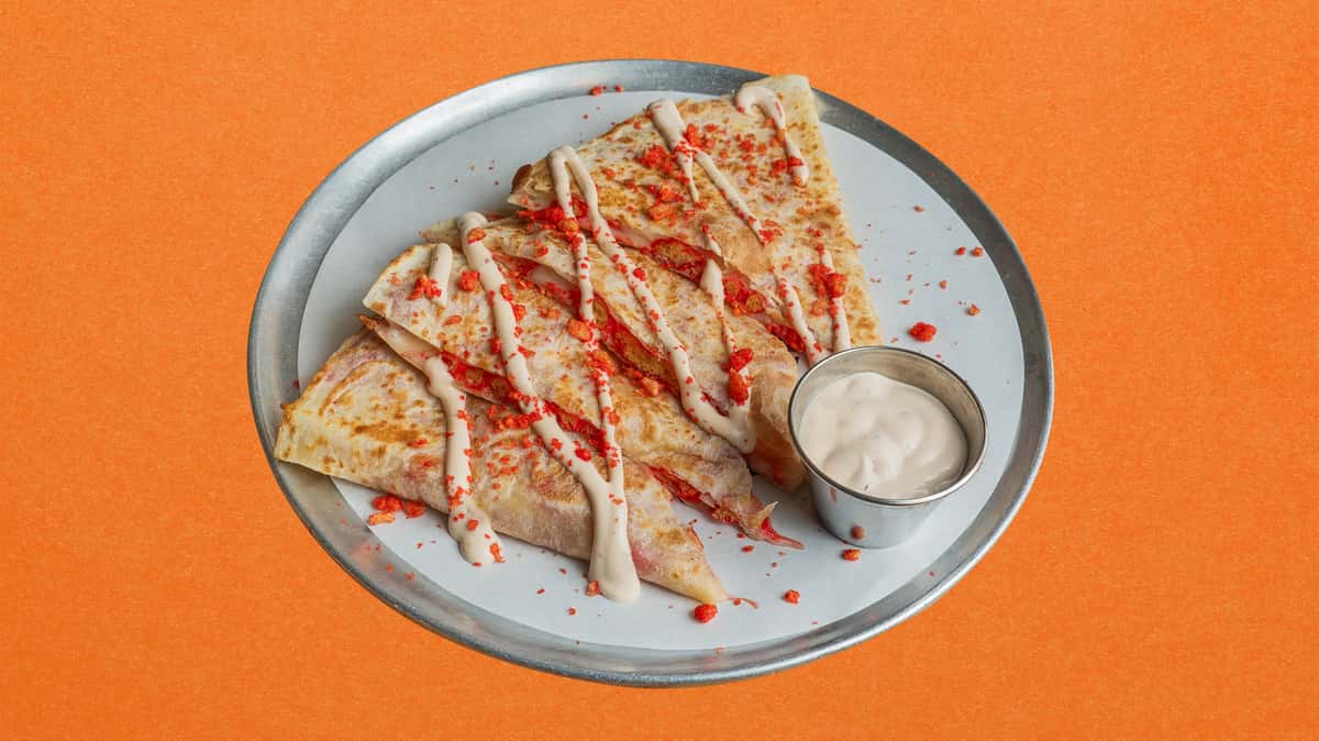 Hot Cheetos Quesadilla