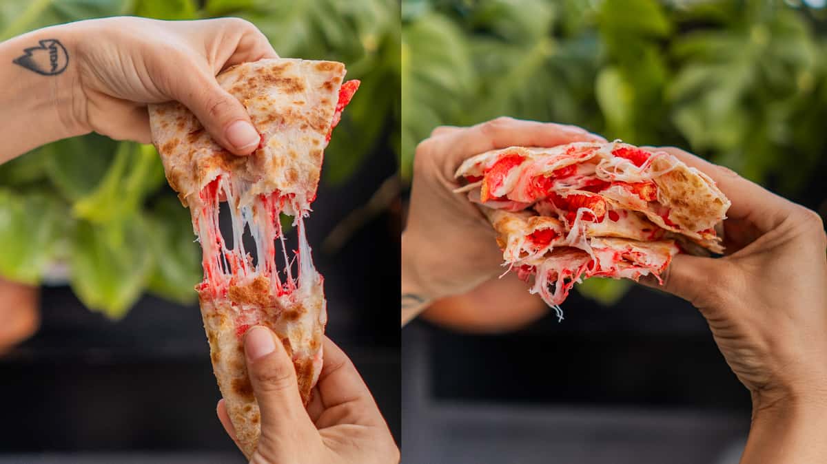 Hot Cheeto Quesadilla