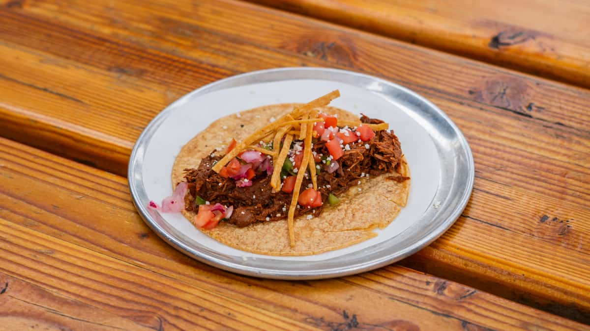 Beef Barbacoa Taco
