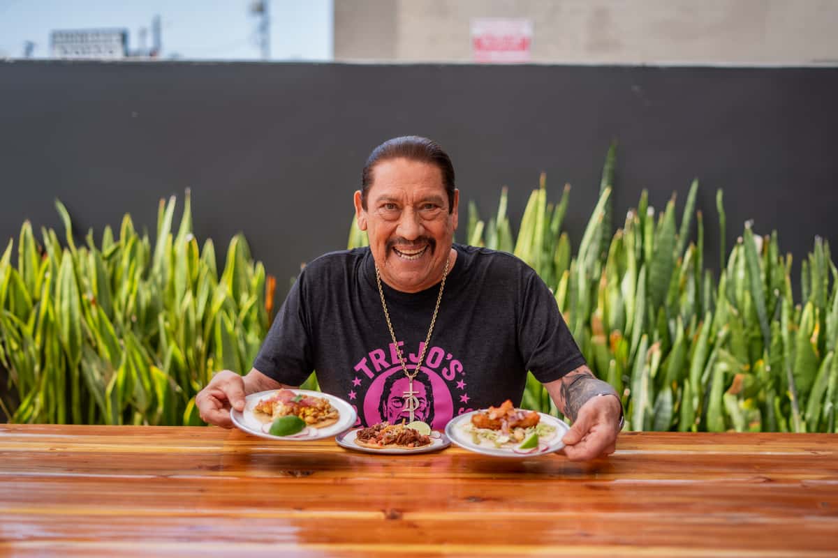 Danny Eating Tacos La Brea
