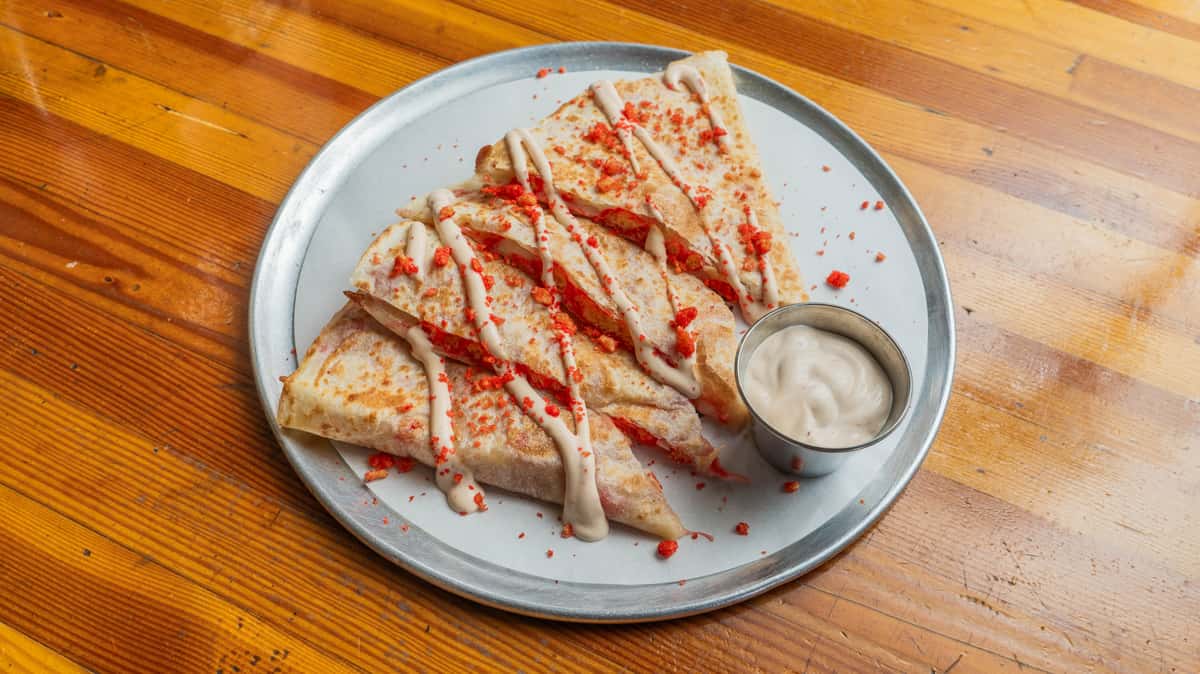 Hot Cheeto Quesadilla