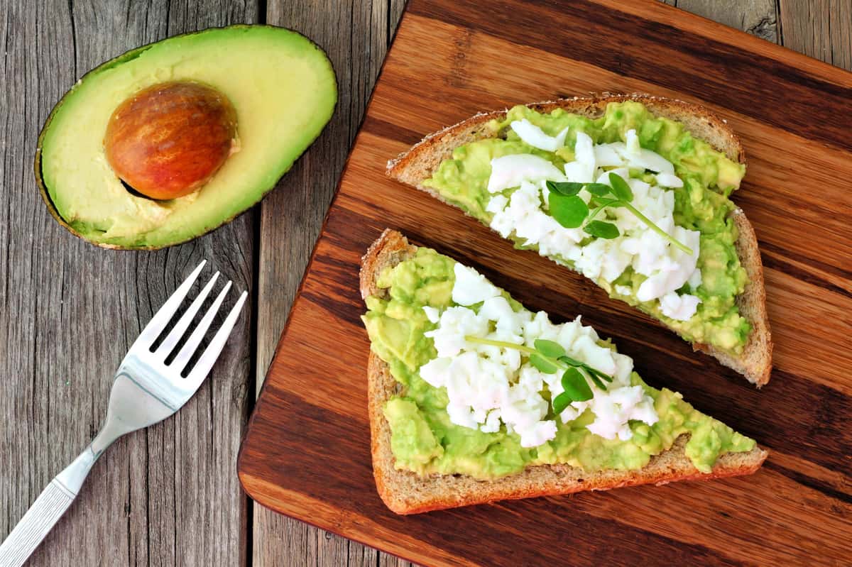 avocado on toast