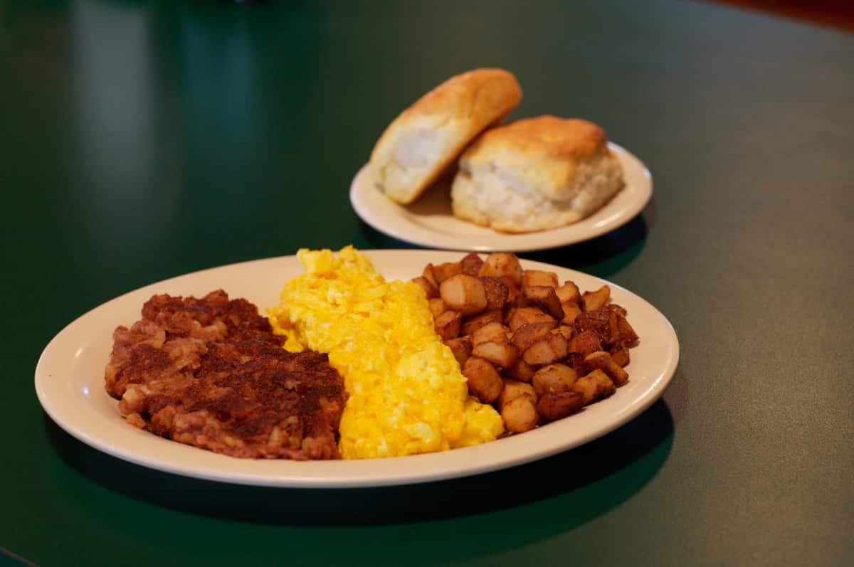 breakfast plate