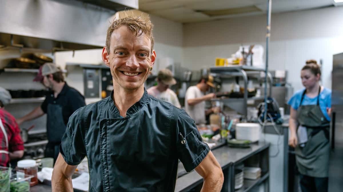 Happy chef
