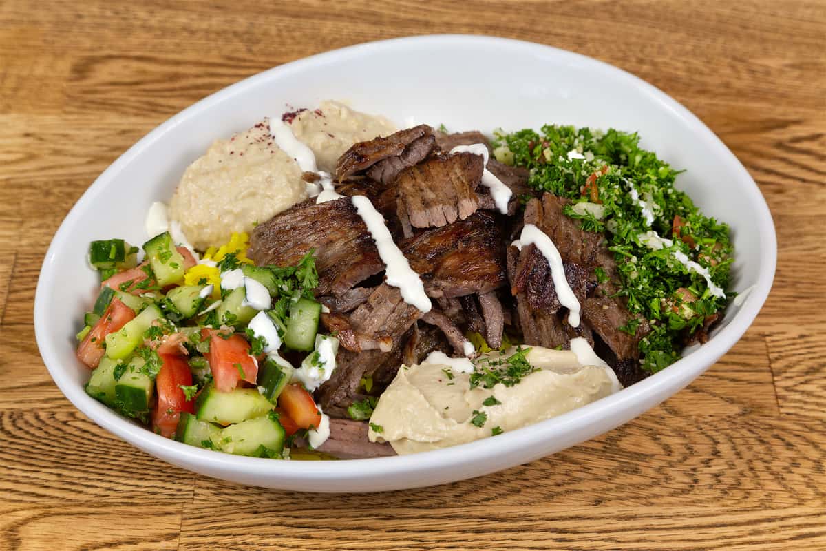 Steak Shawarma bowl