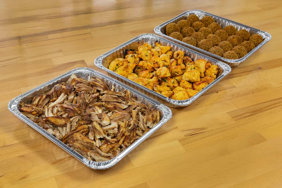 Catering protein dishes