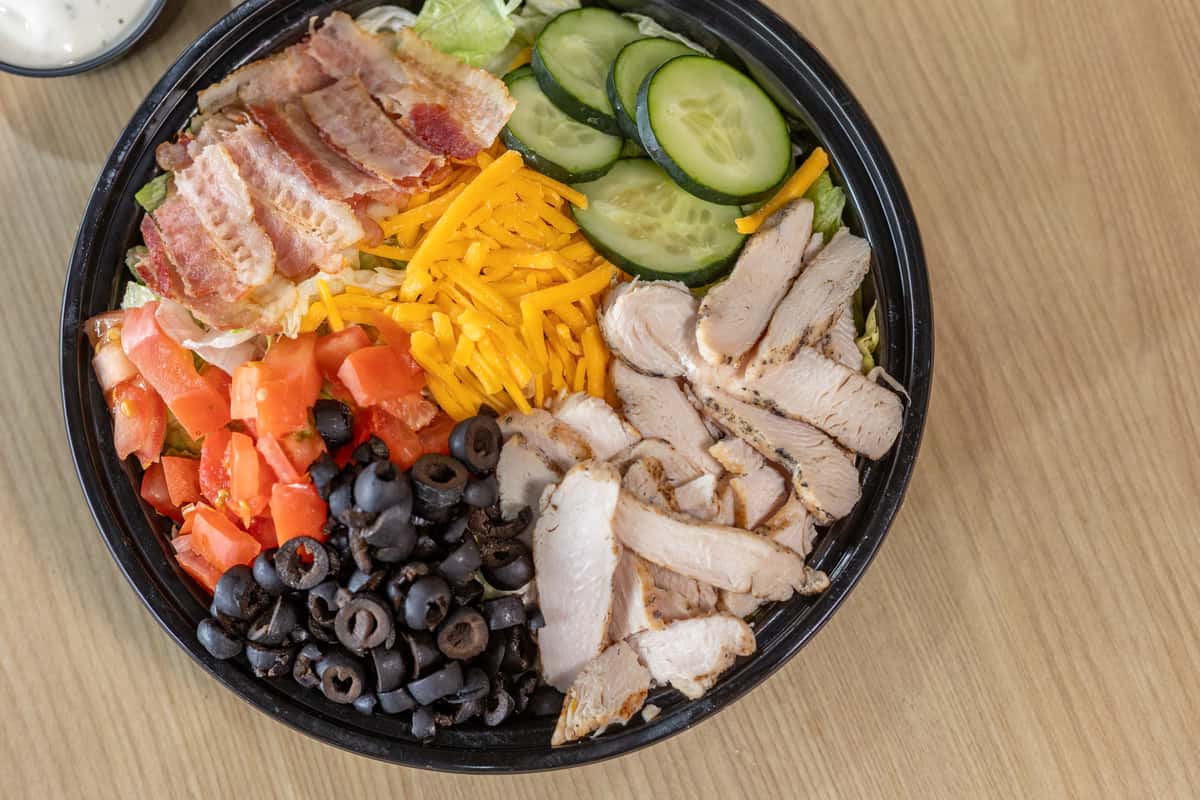 Chicken Bacon Ranch Salad