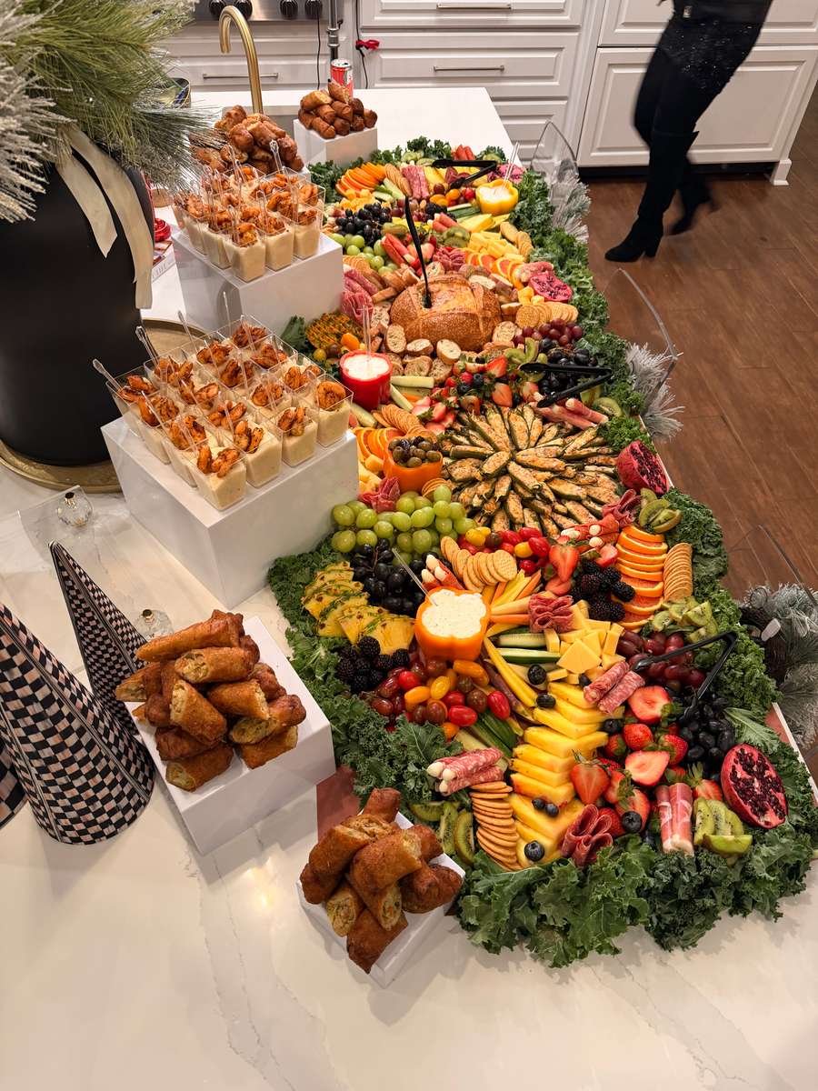 charcuterie spread