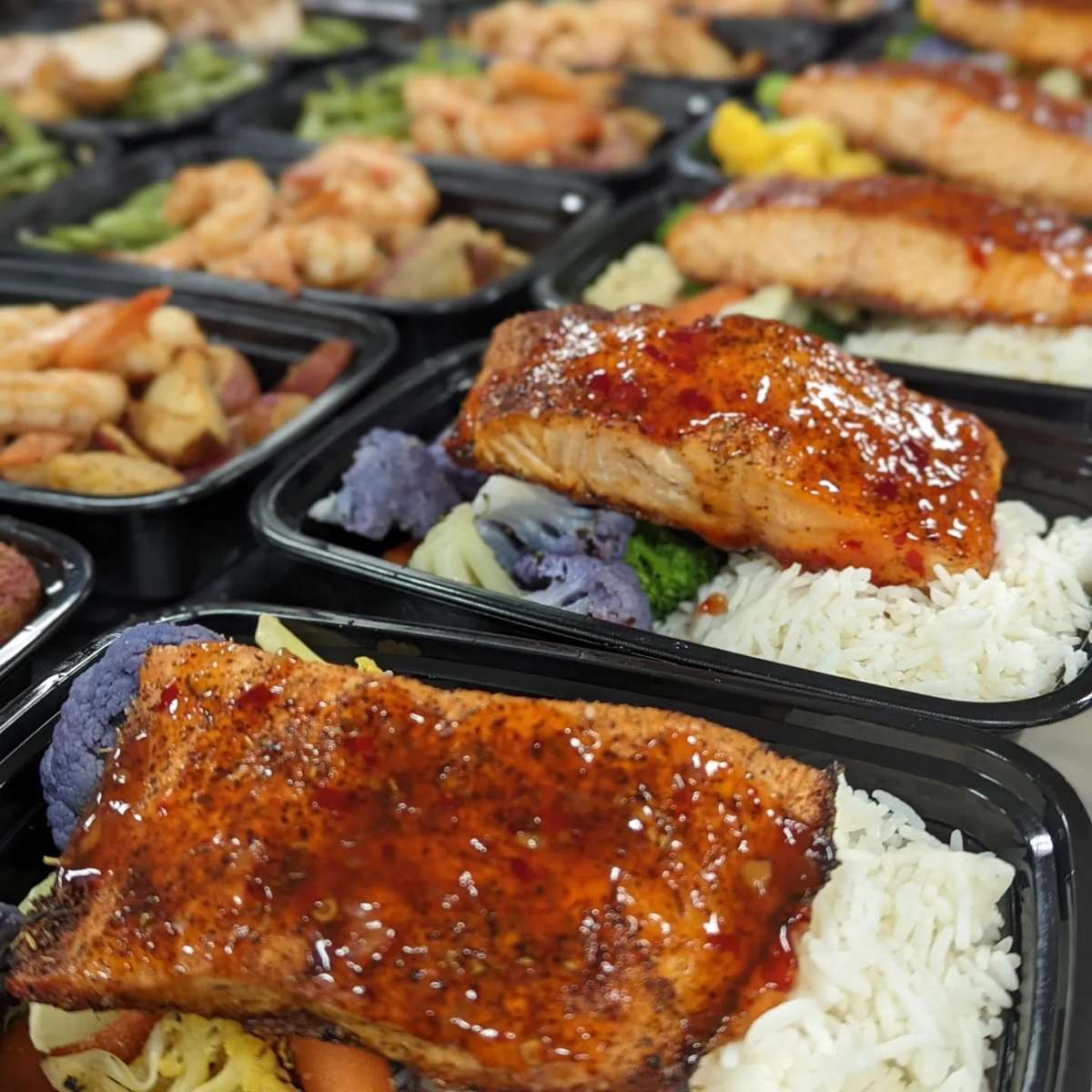 to go plates of food