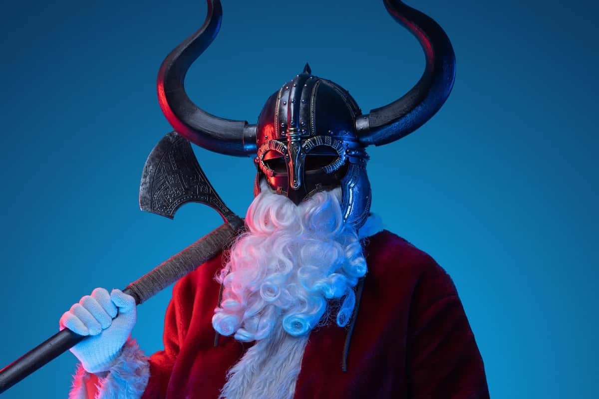 Santa Claus as a Viking