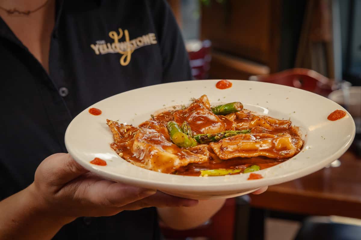 Bison Ravioli