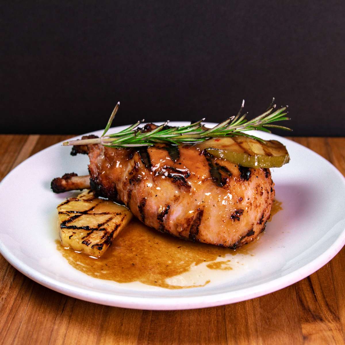 grilled chicken with herbss