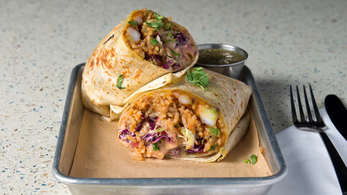 Shrimp Burrito