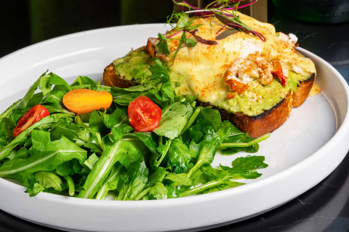 Lobster Avocado Benedict