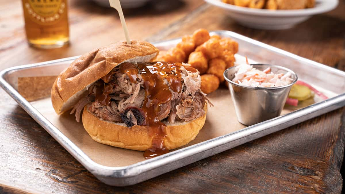 BBQ Pulled Pork Sandwiches –