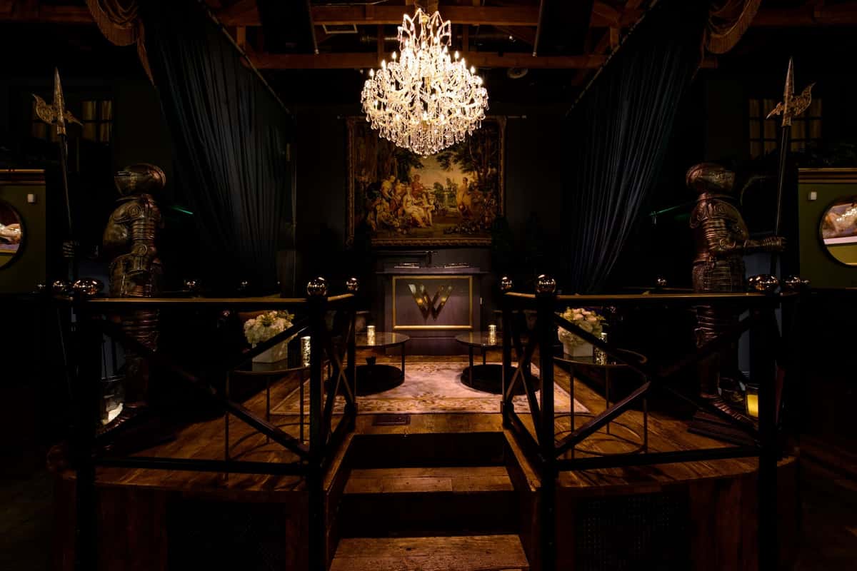 Interior view of Warwick