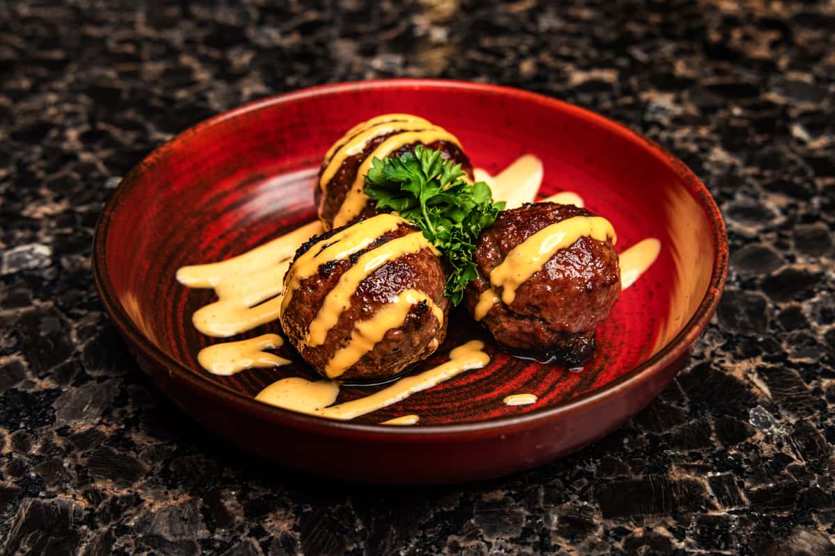 Wagyu meatballs