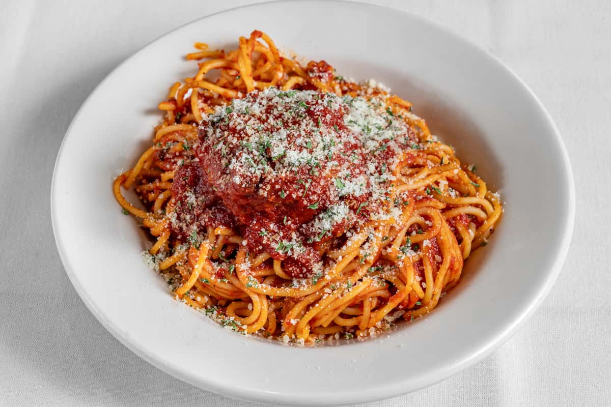Spaghetti And Meatball