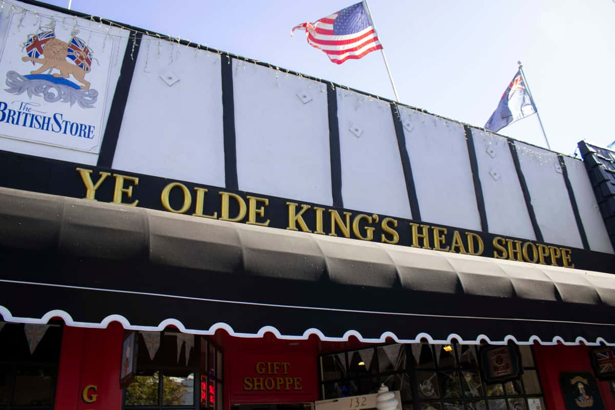 Gift Shoppe & Bakery - Ye Olde King's Head - British Restaurant in CA