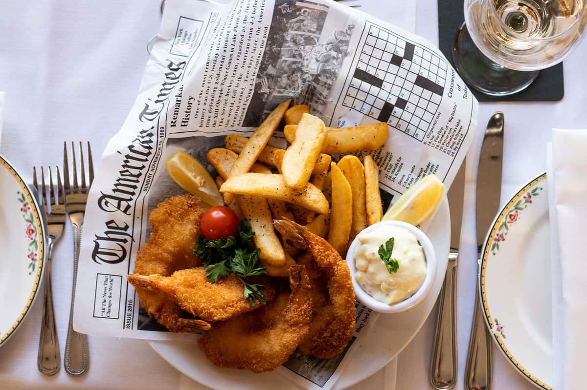Scampi & Chips