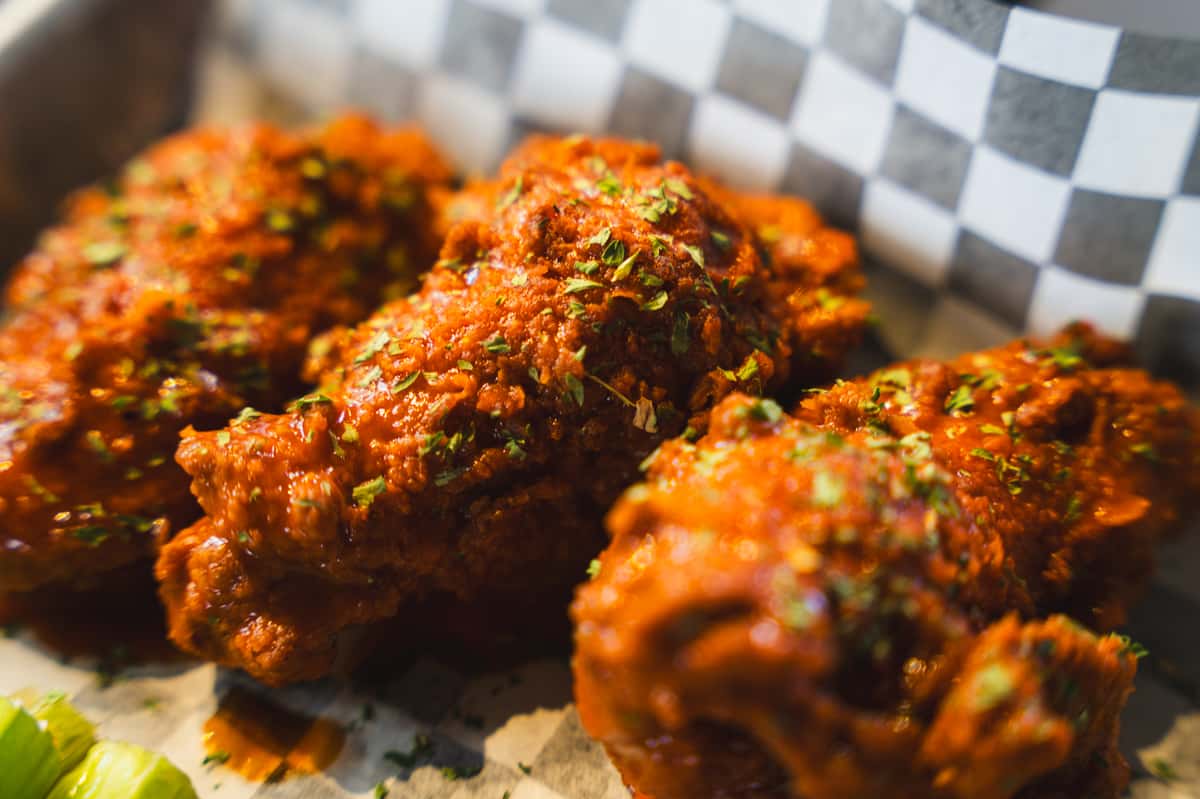 Battered and tossed wings