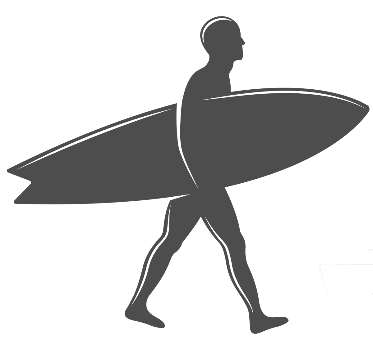 surfer graphic