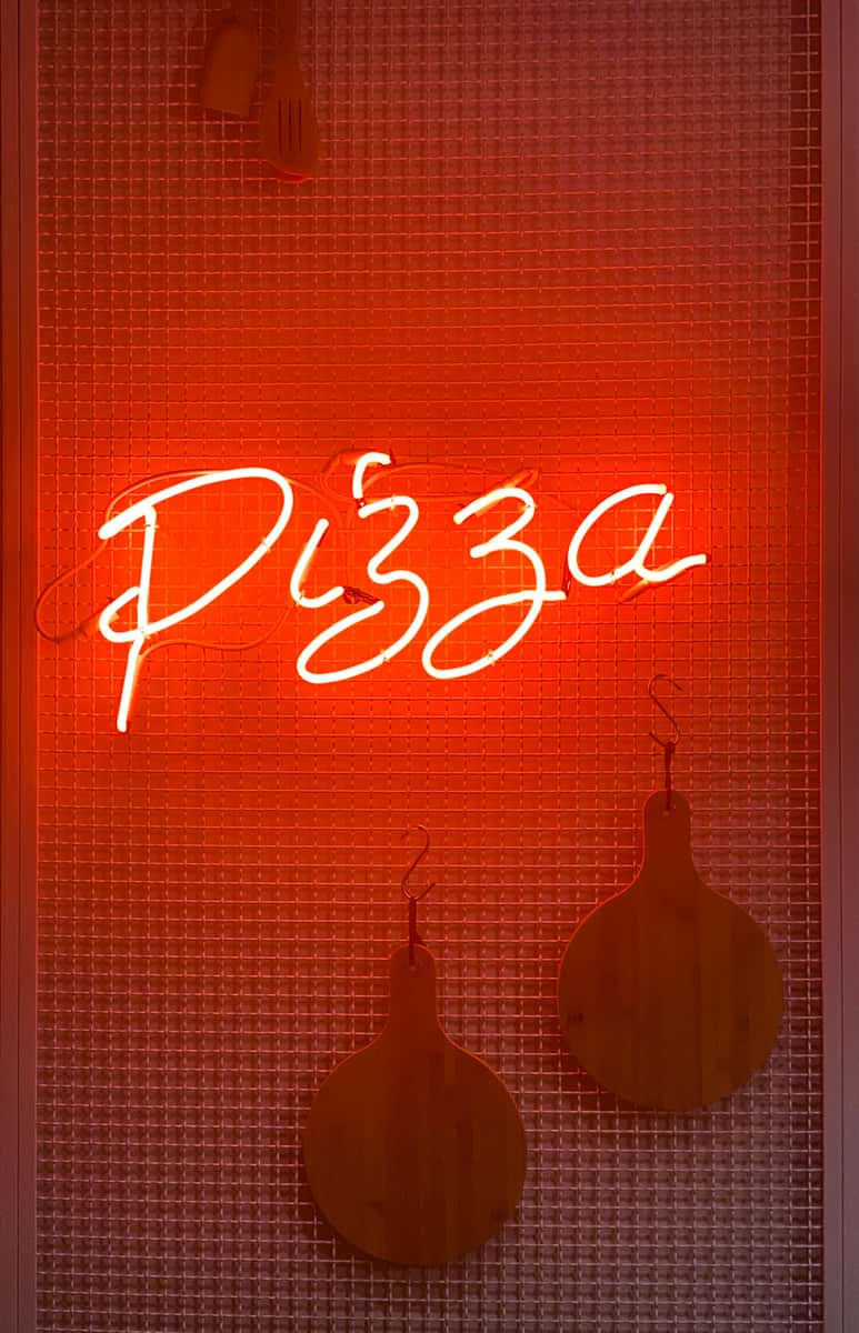 Red pizza