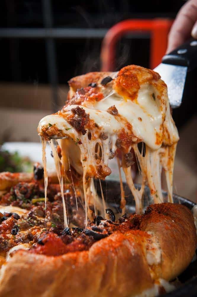 Meat lovers pizza