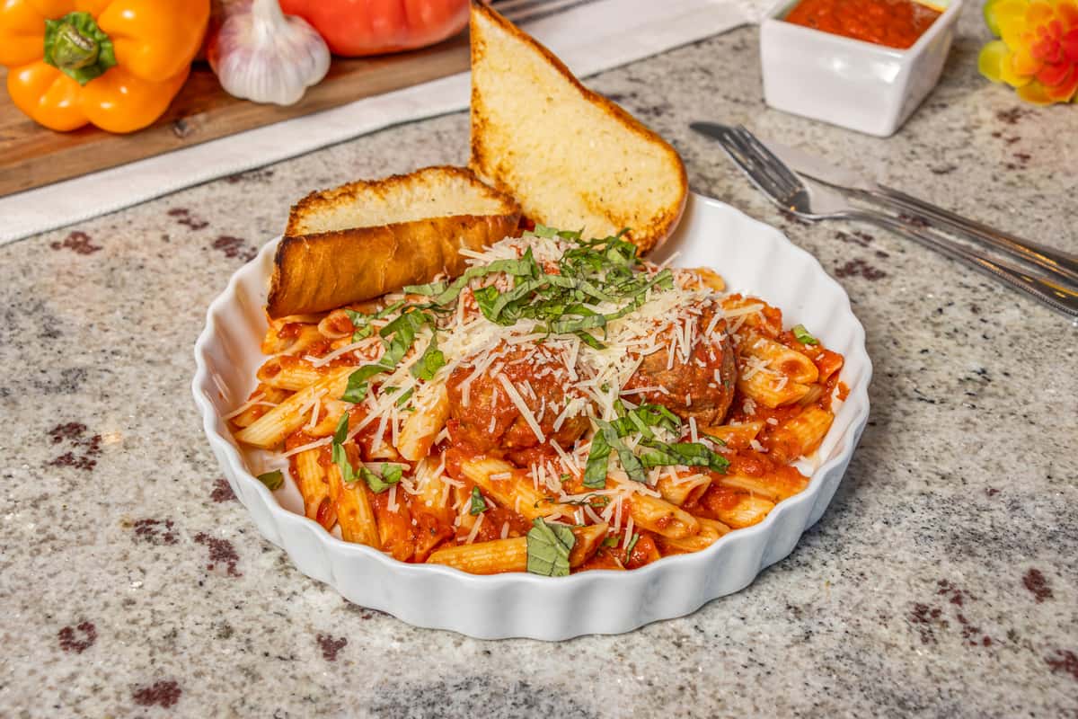 Pasta with Meatballs