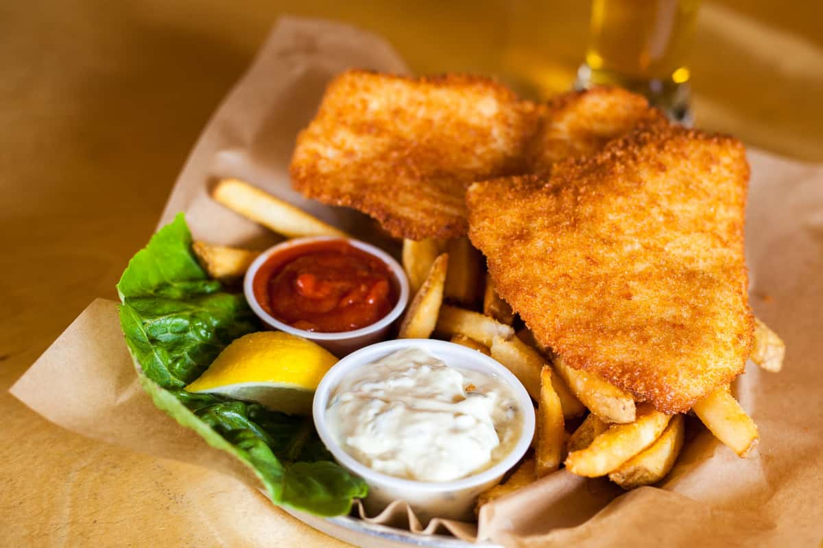 Hand Breaded Halibut - Menu - Bennett's Fish Shack - Seafood Restaurant ...