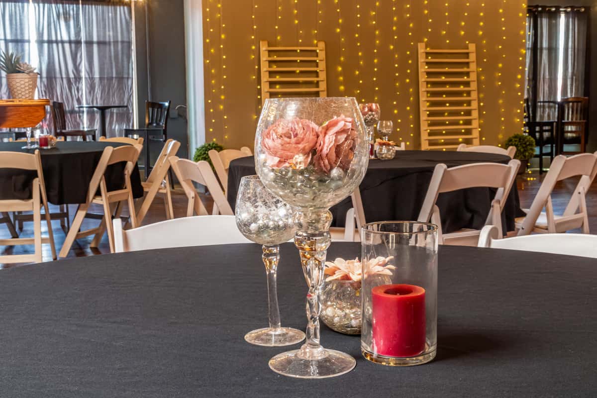 Loft table setting