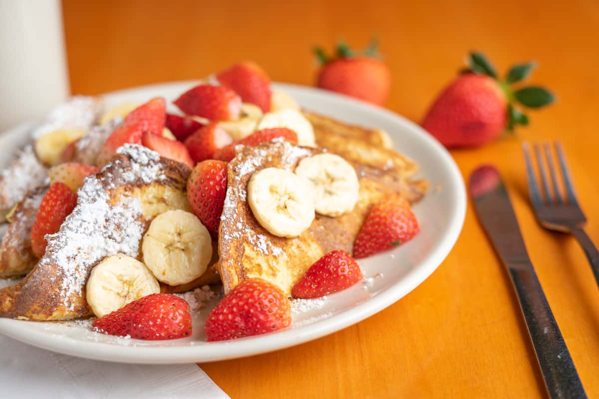 Fruity French toast