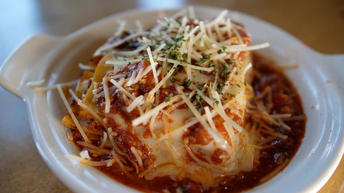 meaty lasagna