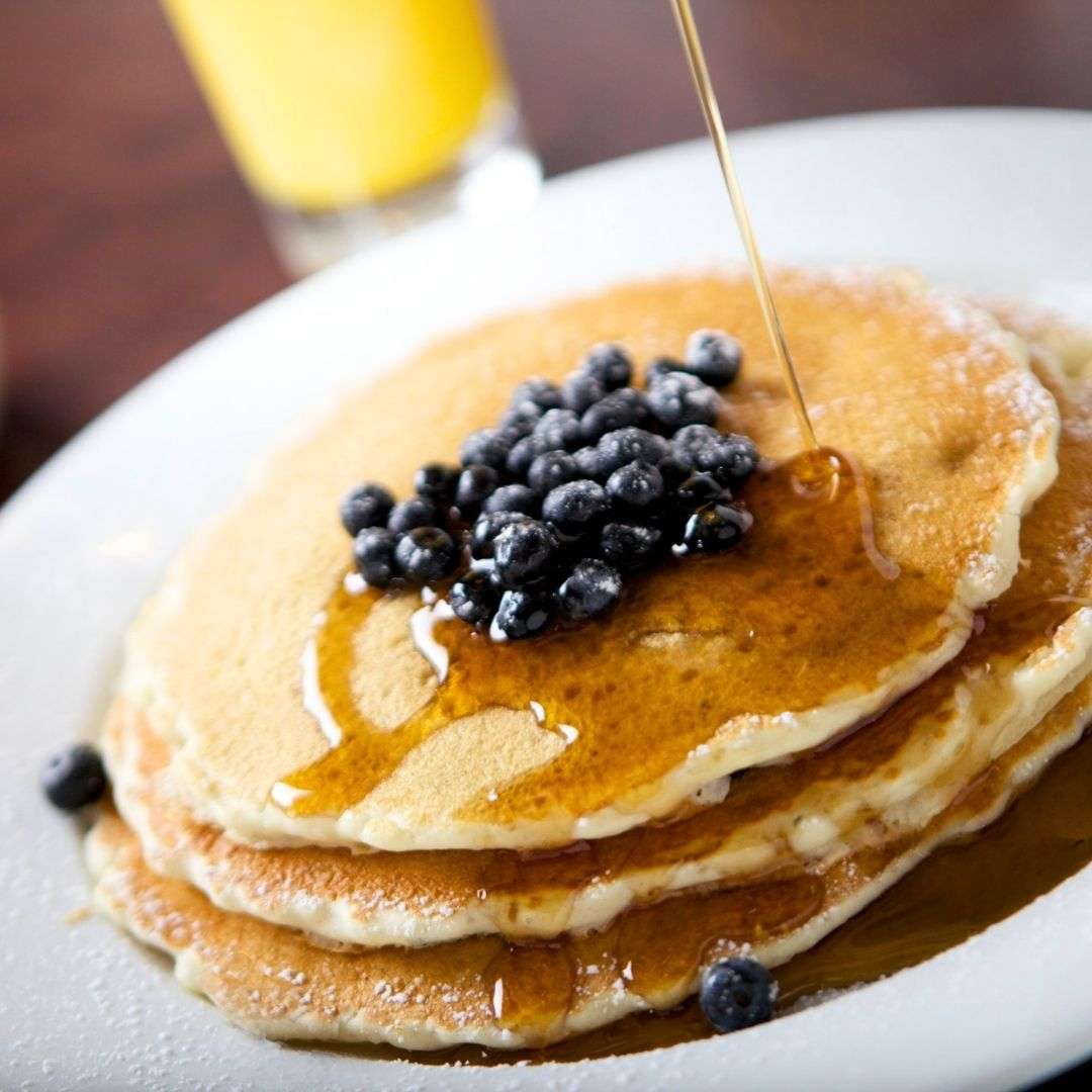 blueberry pancake - breakfast san jose