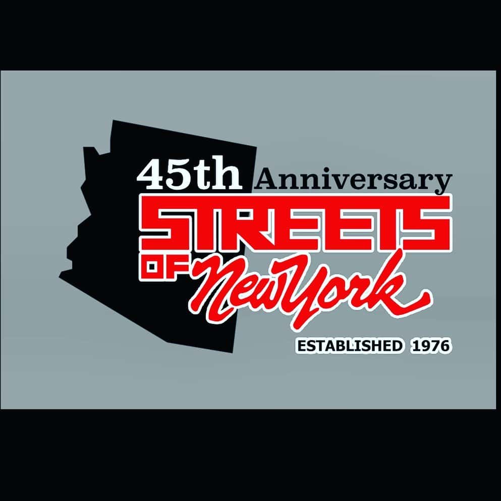 45th Anniversary Streets of New York Established in 1976